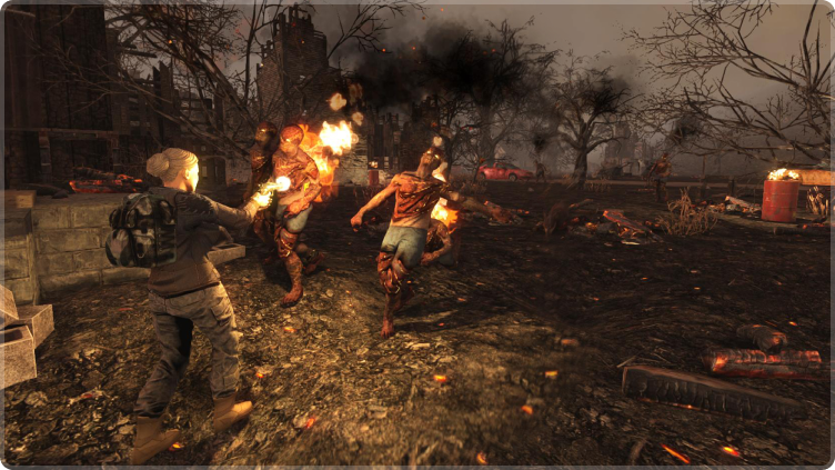 multiplayer 7 days to die fighting zombies